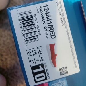 Skechers Go Walk Joy Vela Red Shoes